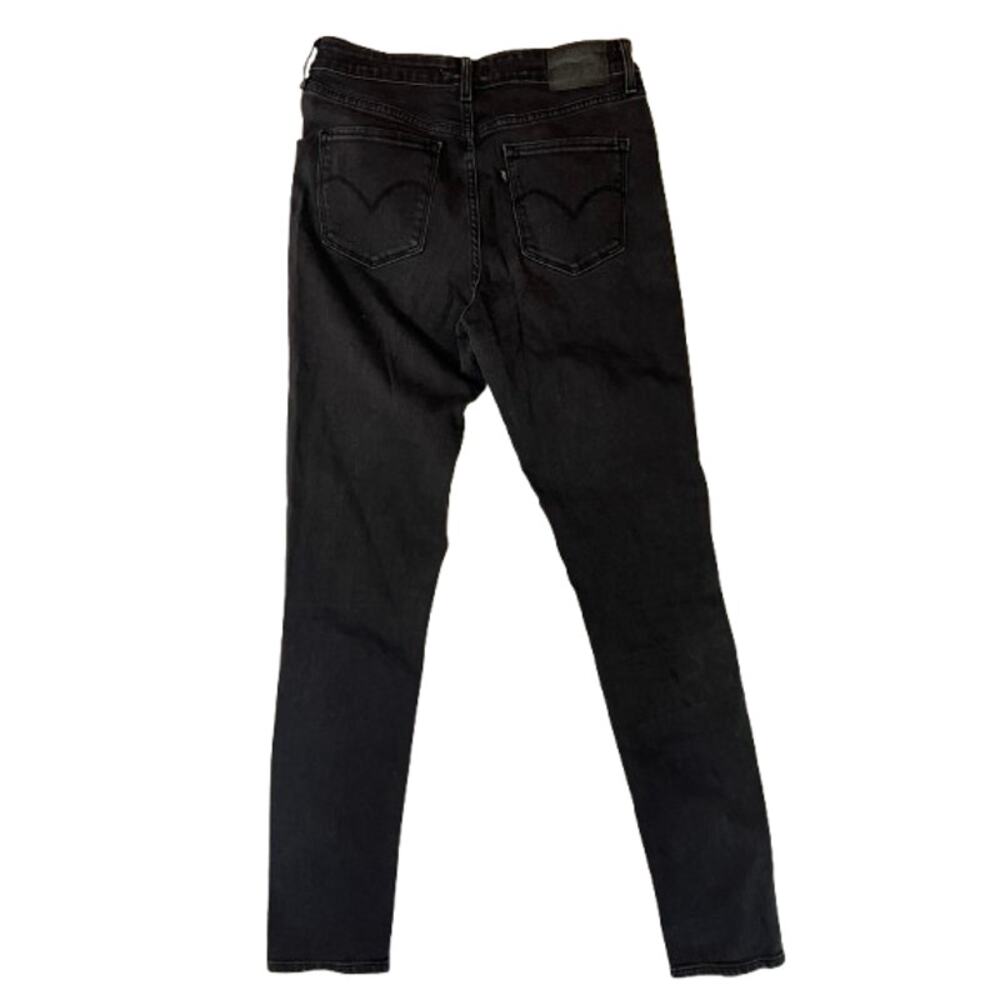 Levi's black high rise skinny Jeans womens 28